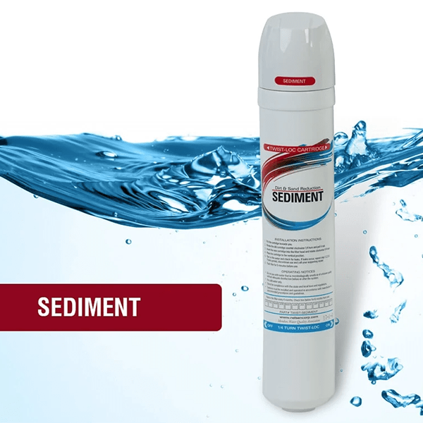 reverse osmosis system sediment replacement