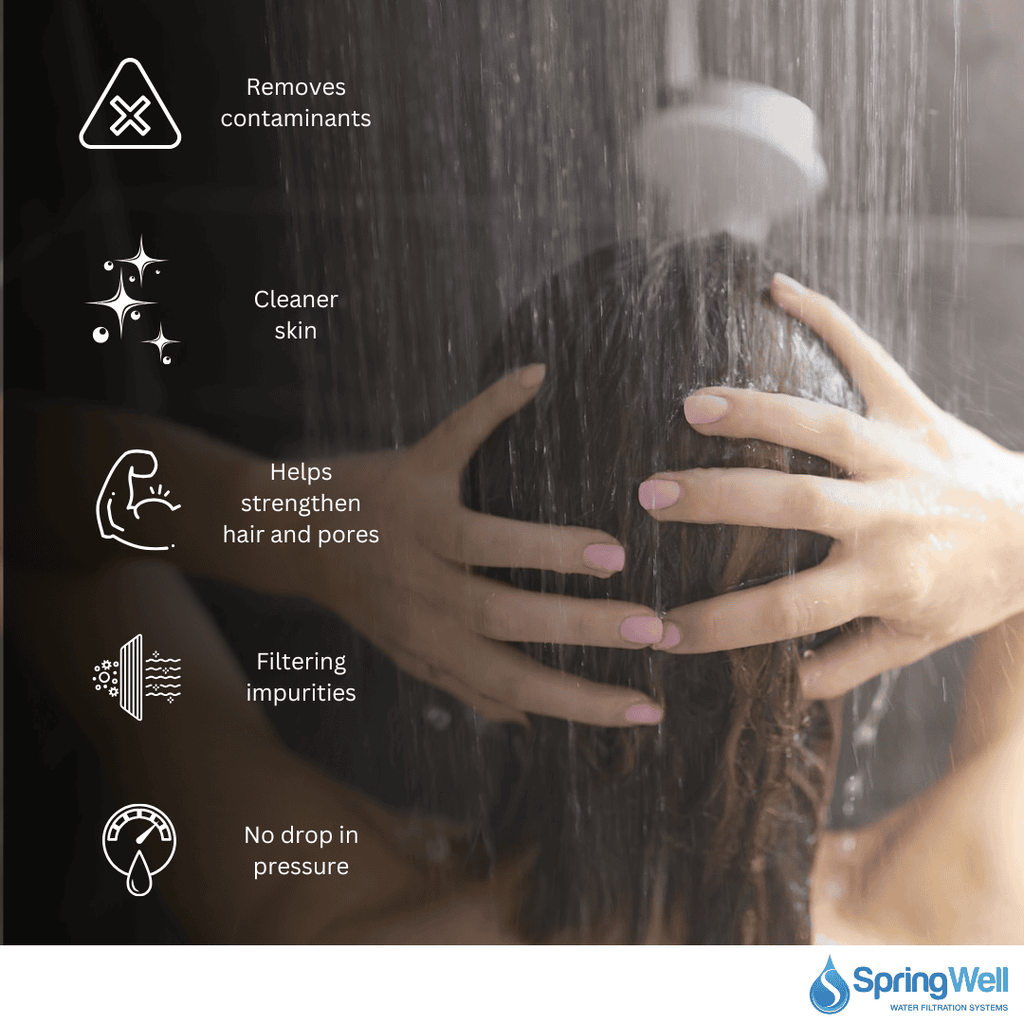 SpringWell Shower filter benefits